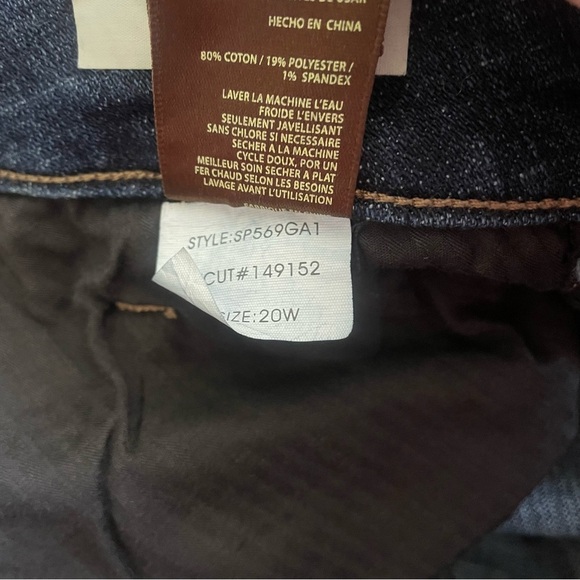 KUT from the Kloth high rise straight leg sz 20W - Picture 11 of 11